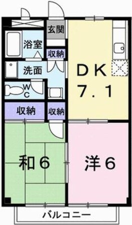 ブルーメン　ベートの物件間取画像